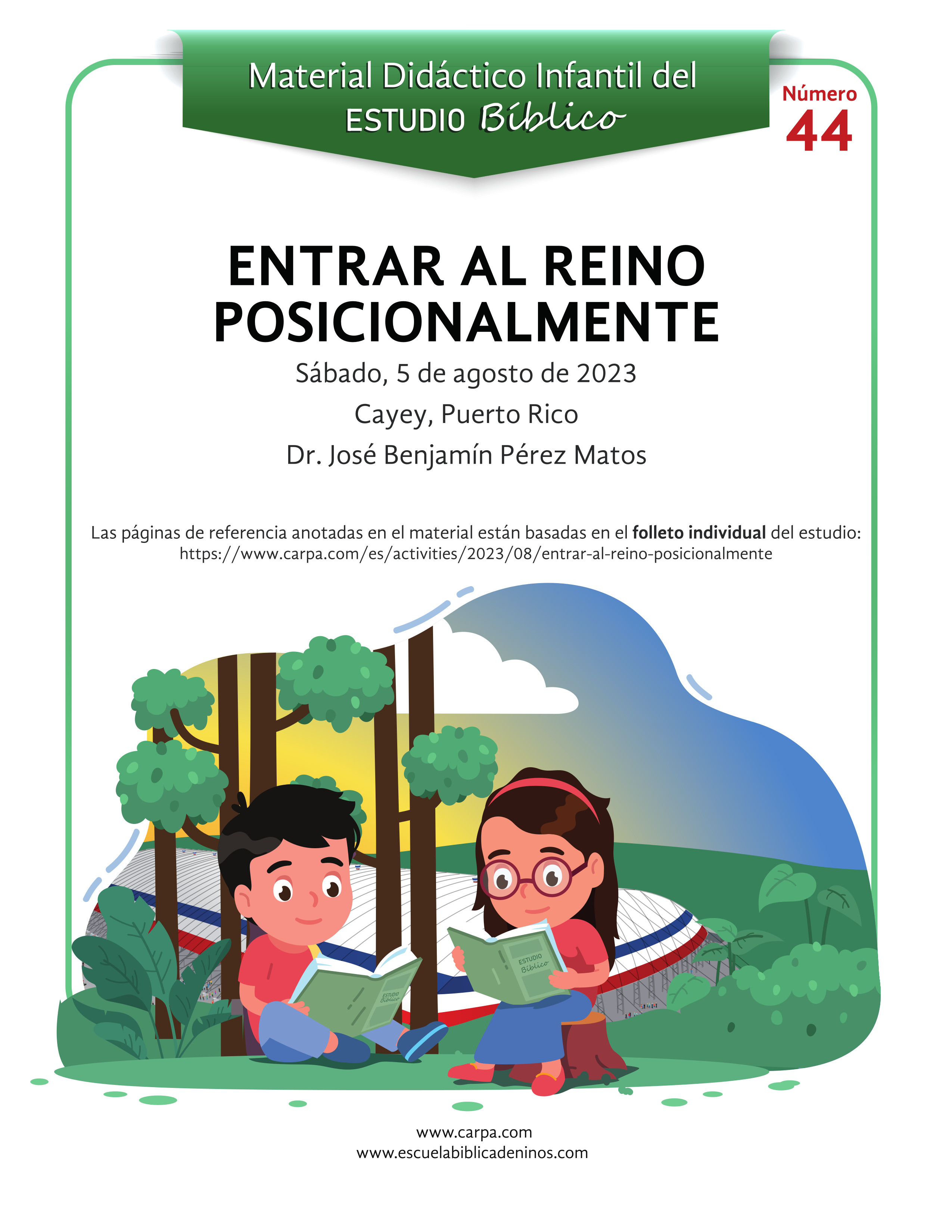 Entrar al Reino posicionalmente